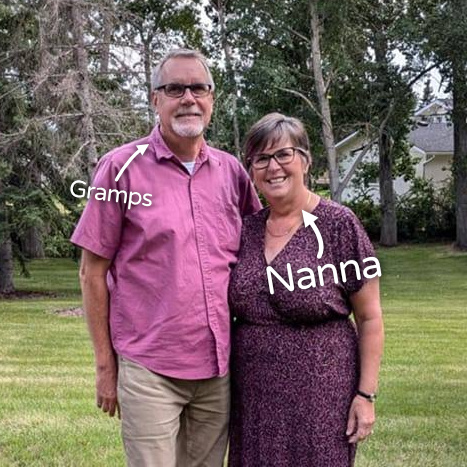 Crystal (Nanna) with Gramps